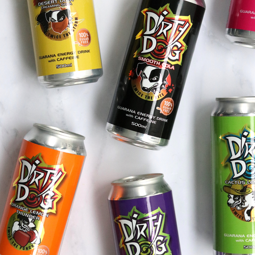 Dirty Dog Energy Zero Sugar 500ml Can-Wicked Berry Burst