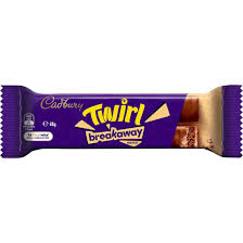 Cadbury Chocolate Twirl Breakaway Bar 40g