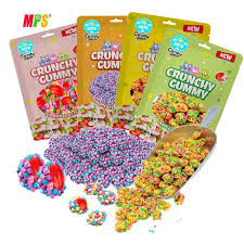 Kiwi-D Crunchy Gummy Clusters 120g - Mixed Berry