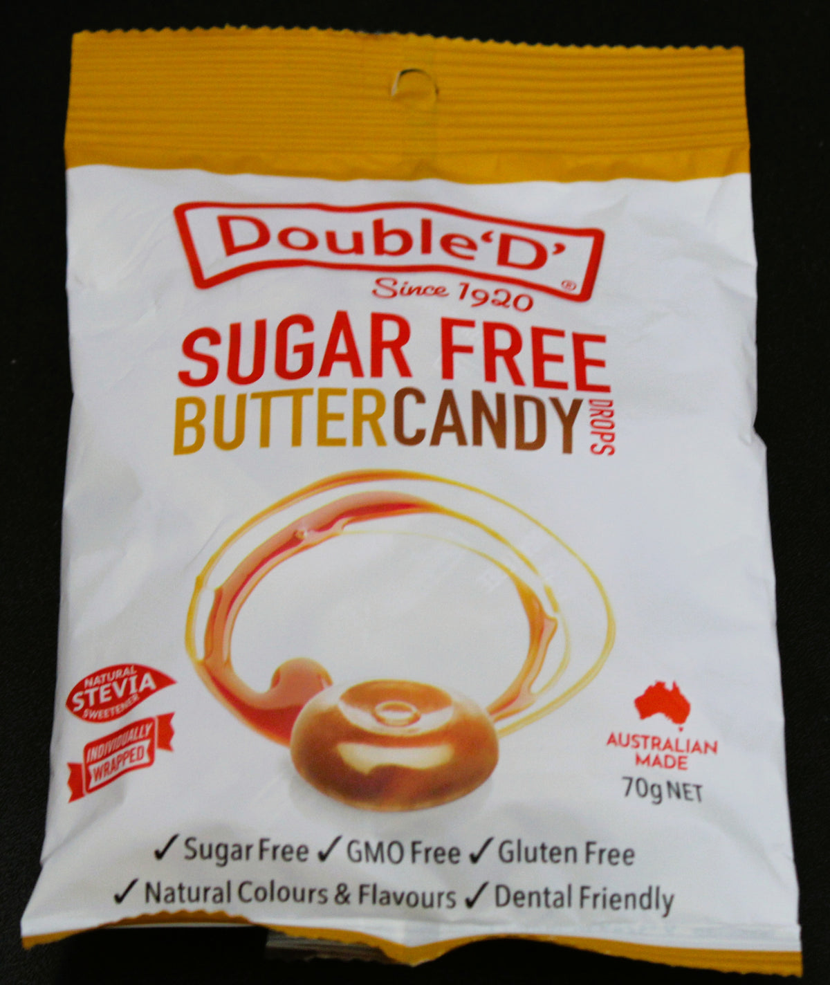 Double D Sugar Free Butter Candy 70g