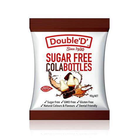 Double D Sugar Free Cola Bottles 90g