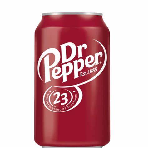 Dr Pepper Soda Cans 335ml - 355ml-Original