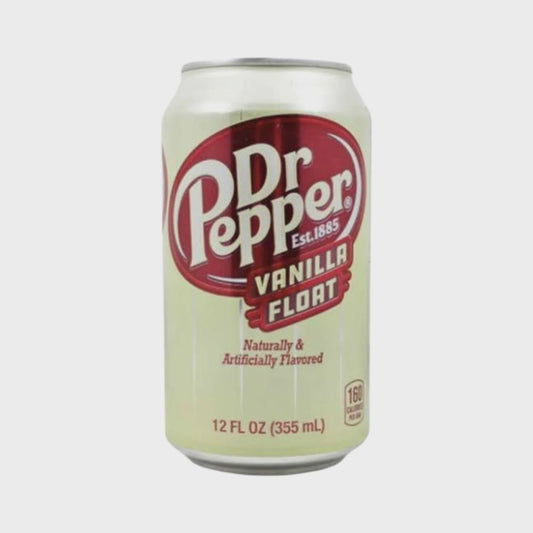 Dr Pepper Soda Cans 335ml - 355ml-Vanilla Float