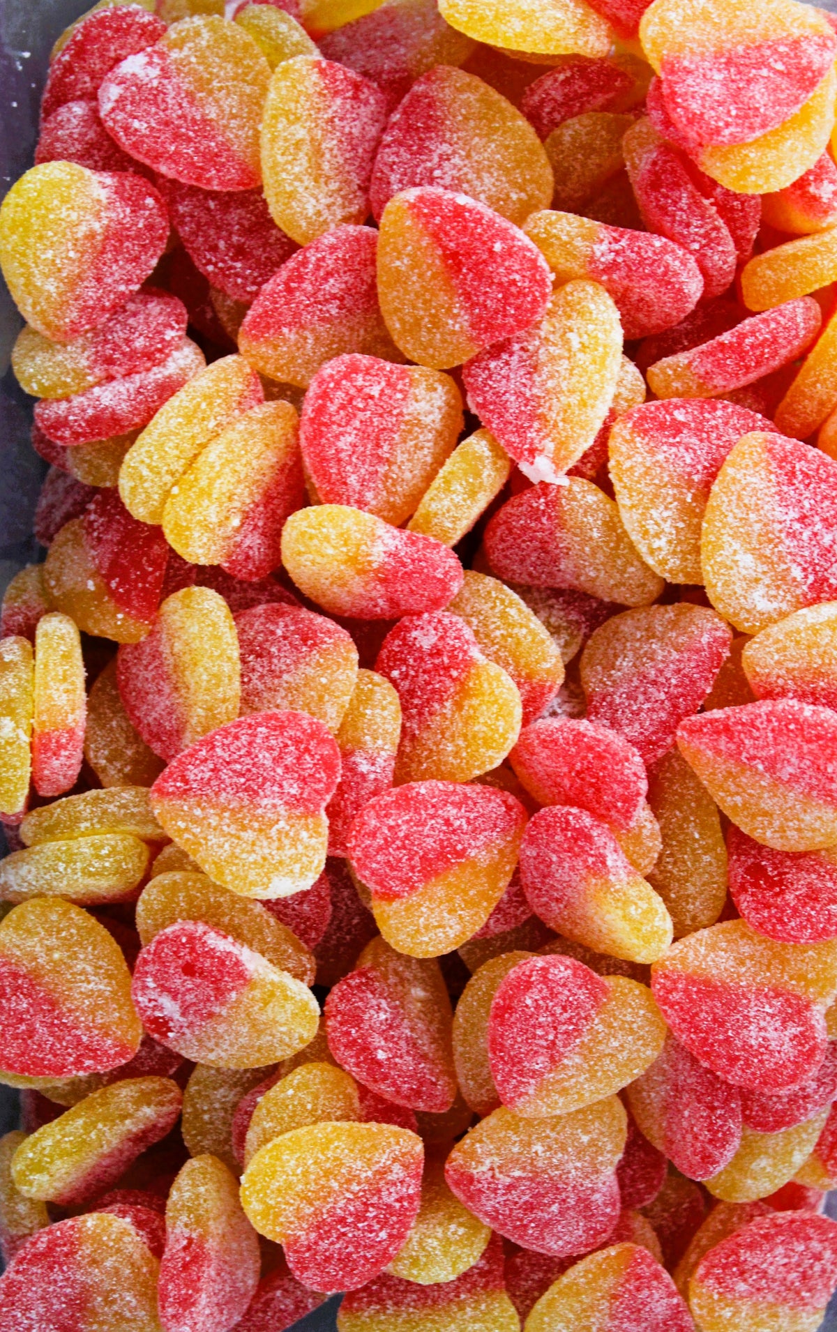 Dragon Sour Peach Hearts-100g