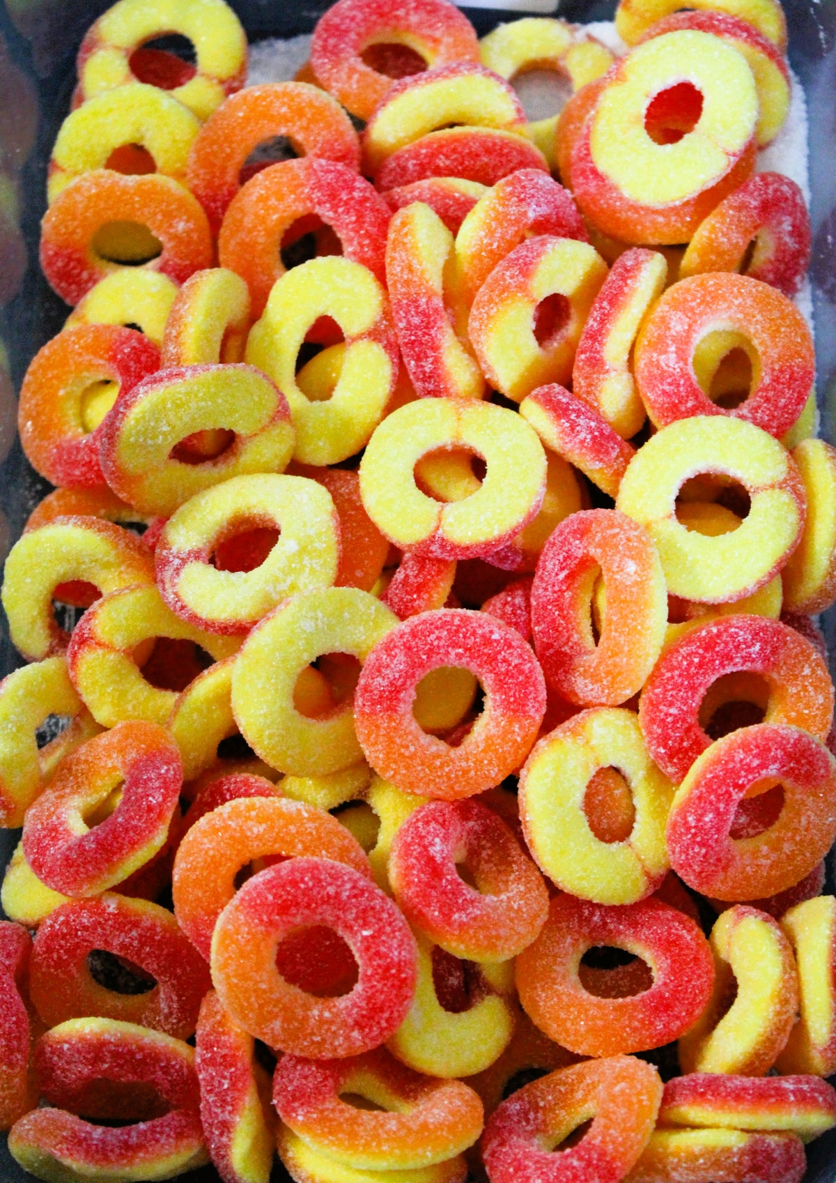 Dragon Sour Peach Rings-100g