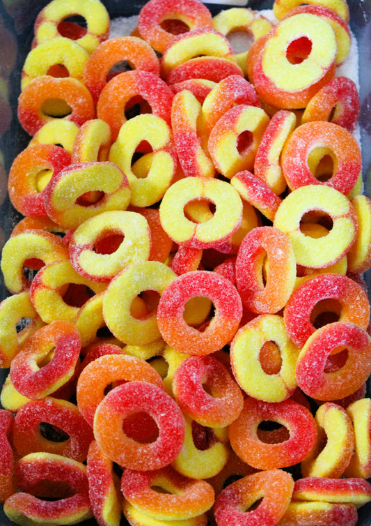 Dragon Sour Peach Rings-100g