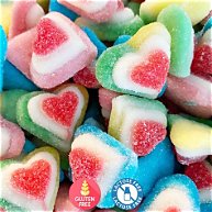 Dulceplus Sugared 3D Hearts - 100g