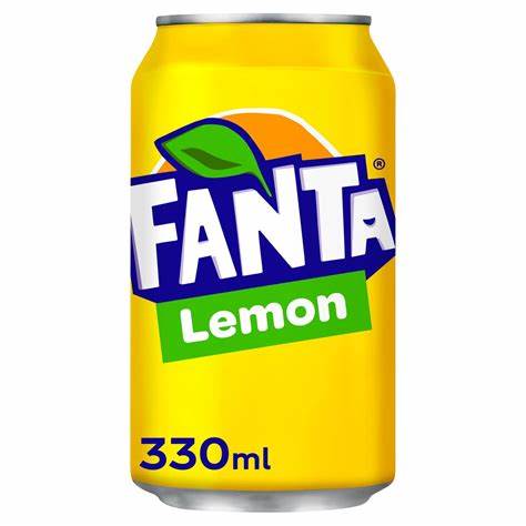 Fanta Lemon 330ml Can (UK)