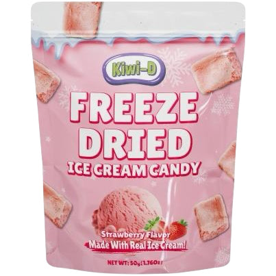 Freeze Dried Ice Cream Candy 50g-Strawberry
