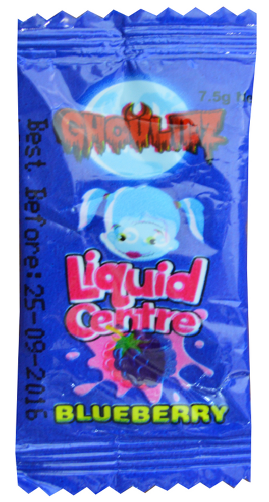 Jojo Ghouliez Liquid Centre Candy 7.5g-Blueberry