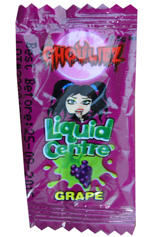 Jojo Ghouliez Liquid Centre Candy 7.5g-Grape