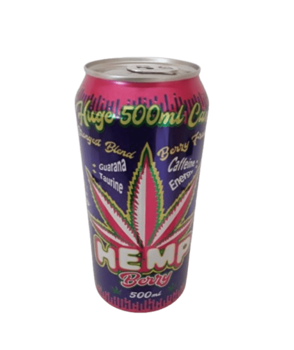 Hemp Energy 500ml Can-Berry