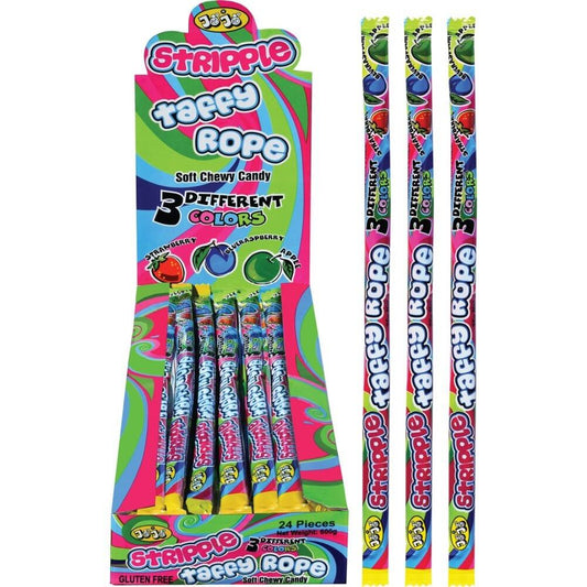 Jojo Taffy Rope Assorted Stripple 25g