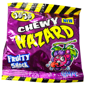 Jojo Hazard Candy 50g-Grape