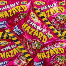 Jojo Hazard Candy 50g-Strawberry