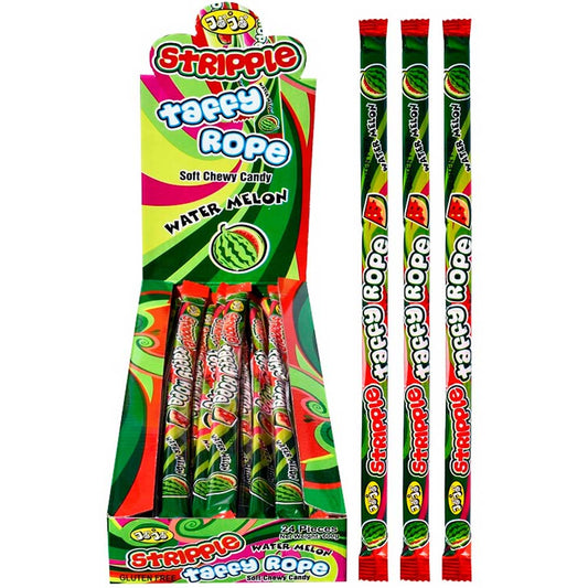 Jojo Stripple Taffy Rope 20g-Watermelon