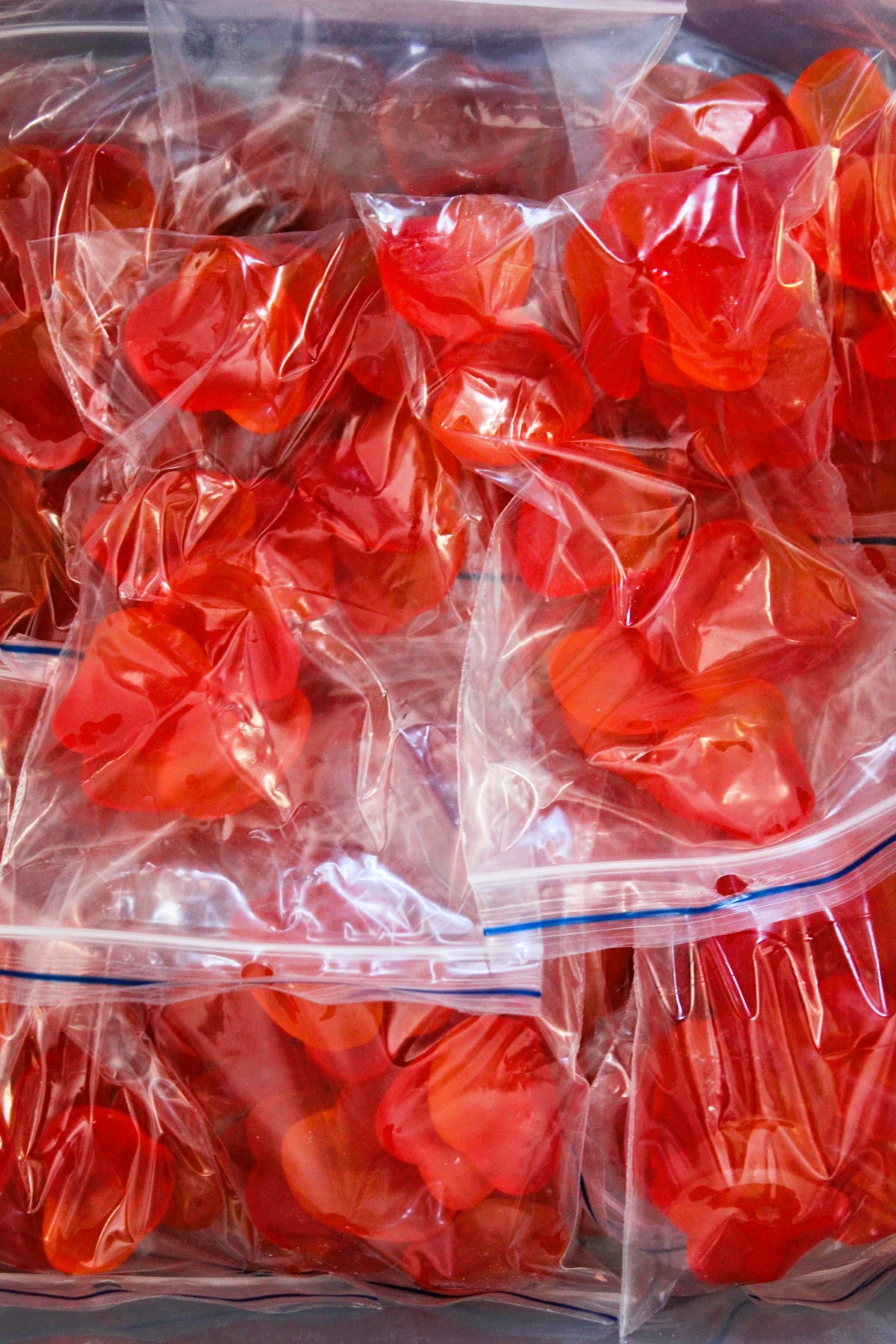 Kiwi-D Gummy Peach Hearts-100g
