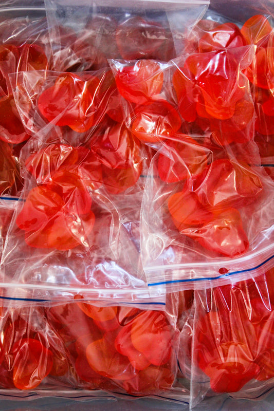 Kiwi-D Gummy Peach Hearts-100g