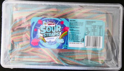 Rainbow Sour Straps-100g