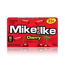 Mike & Ike 22g Boxes-Cherry