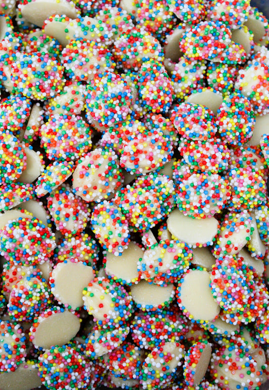 White Chocolate Speckles-100g