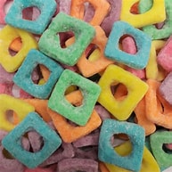 Rainbow Sour Squares - 100g
