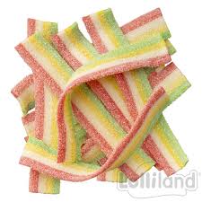 Raspberry Lemonade & Pineapple Sour Straps-100g