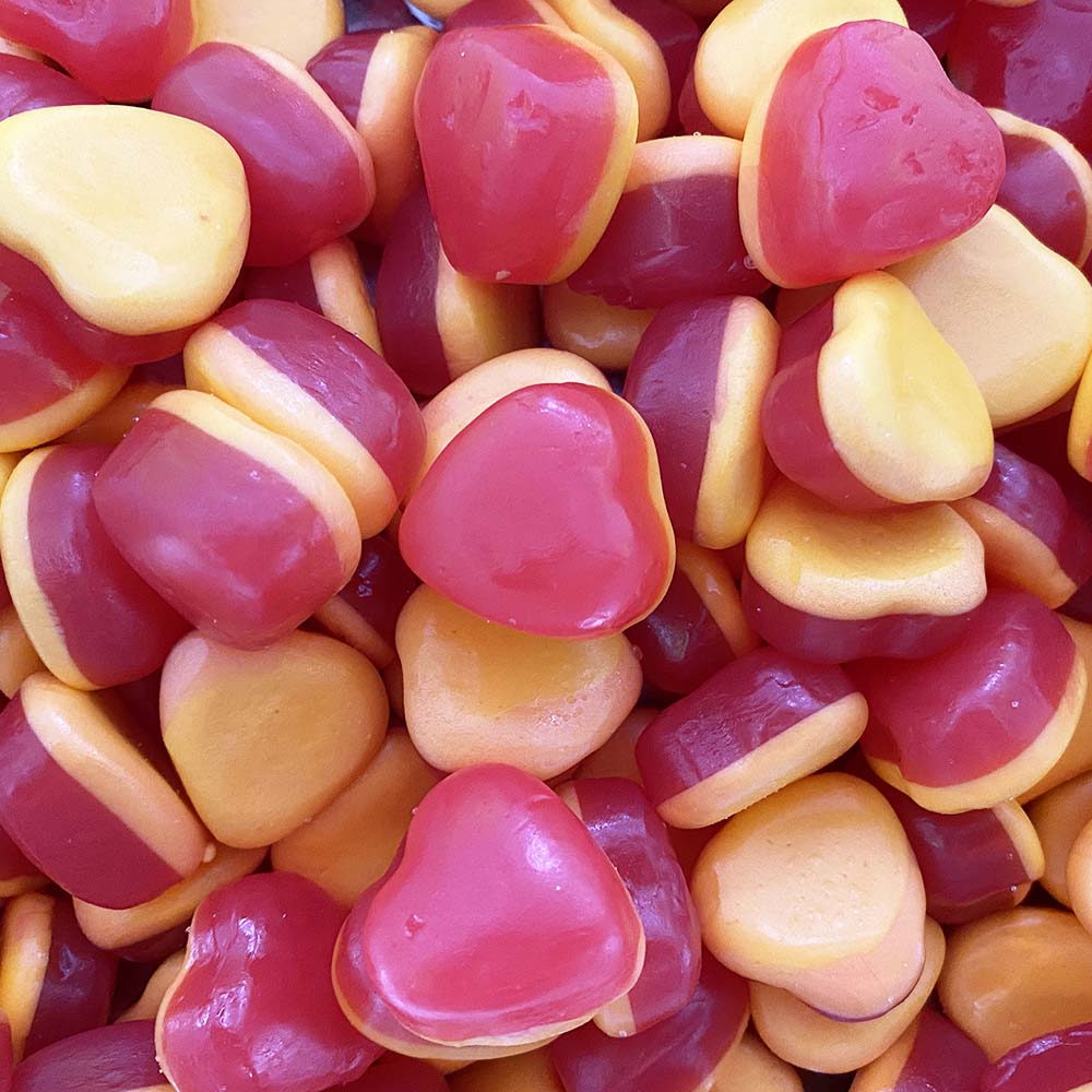Ravazzi Gummy Peach Hearts - 100g