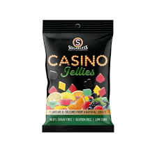 Sugarless Confectionery Casino Fruit Jelly Assorted Flavours 70g