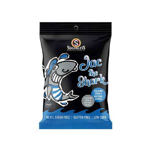 Sugarless Confectionery Jac The Shark 50g