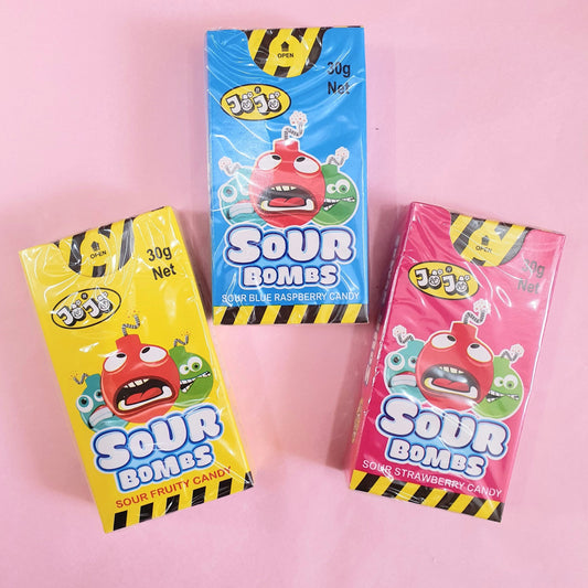 Jojo Sour Bombs 30g-Blue Raspberry