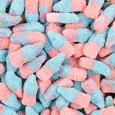 Sour Pink and Blue Bottles-100g