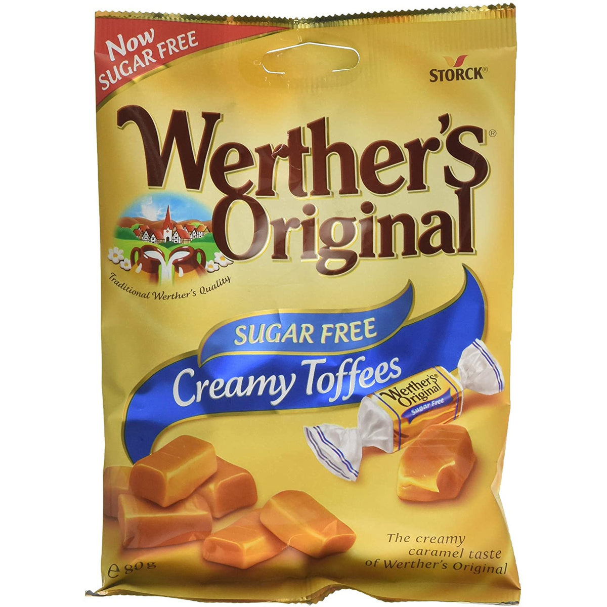Werthers Sugar Free 60g-Original
