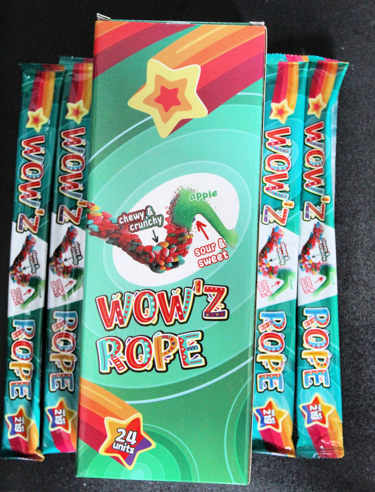 Wow'z Ropes 21g-Green Apple