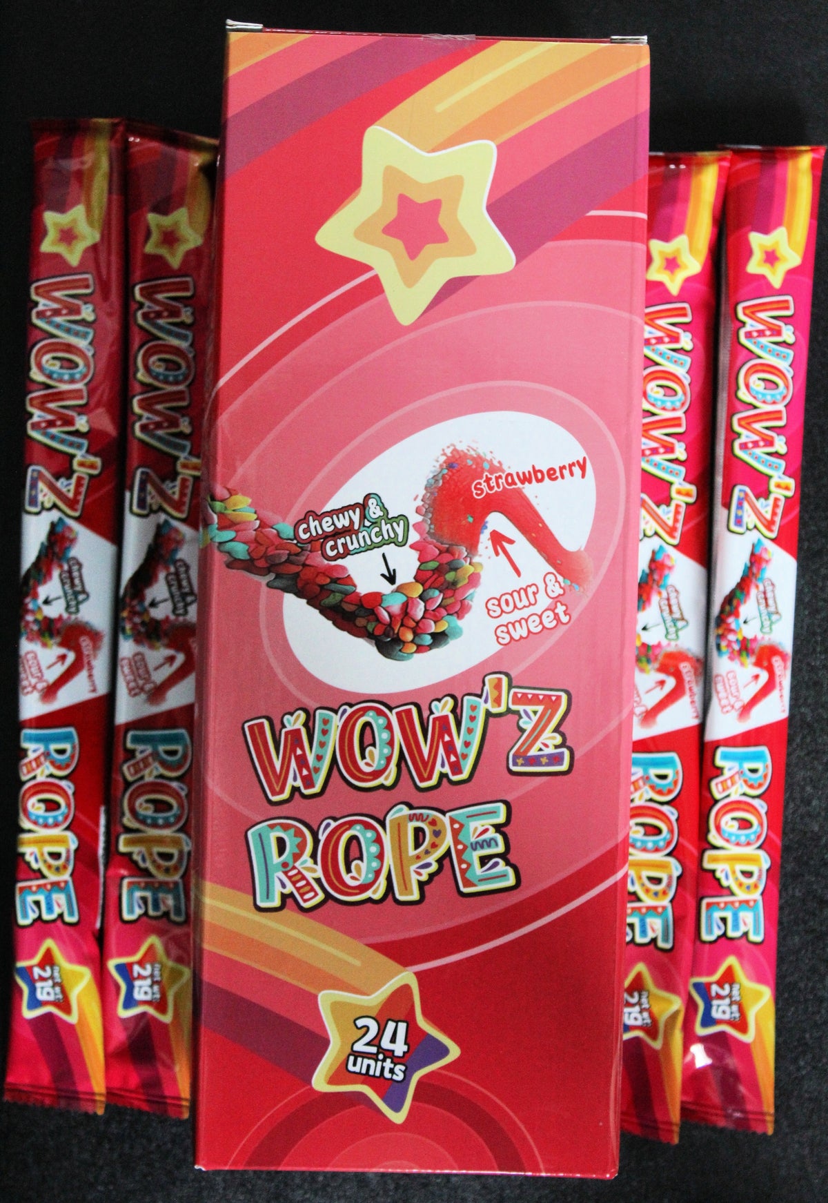 Wow'z Ropes 21g-Strawberry