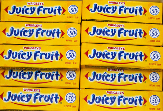 Wrigleys Stick Chewing Gum-Juicy Fruit
